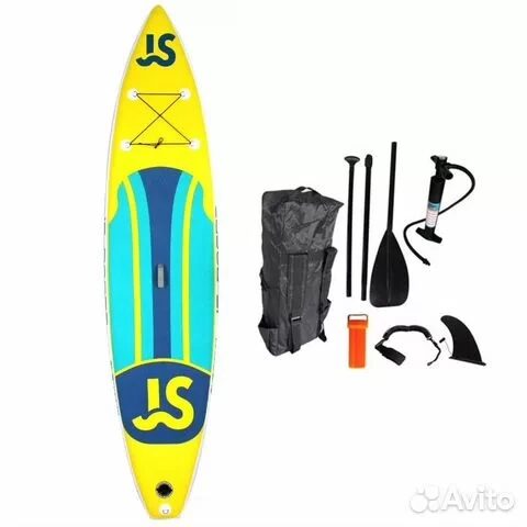 Надувная доска для SUP (САП) серфинга JS 335 BOARD Yellow